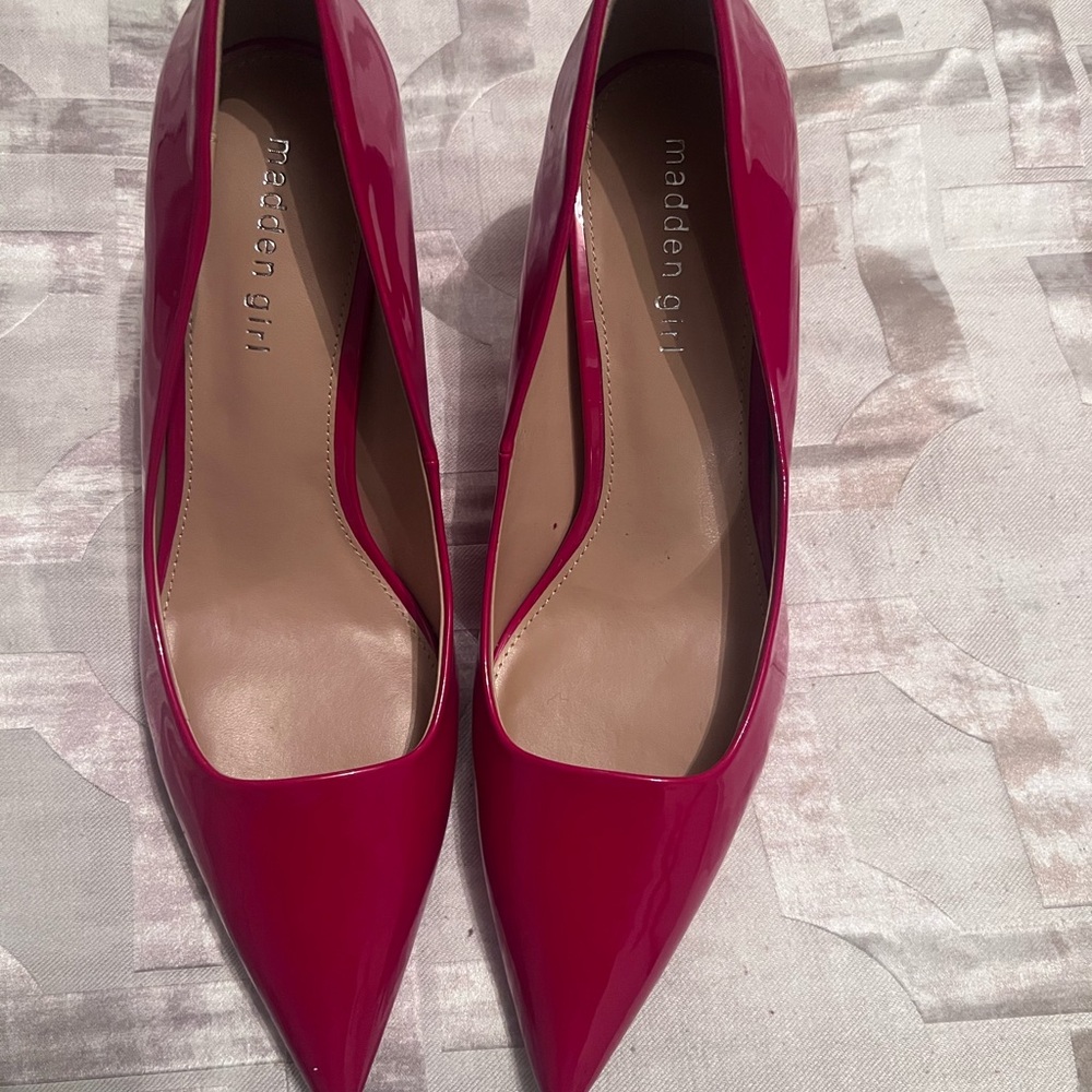 Madden Girl Red Heels